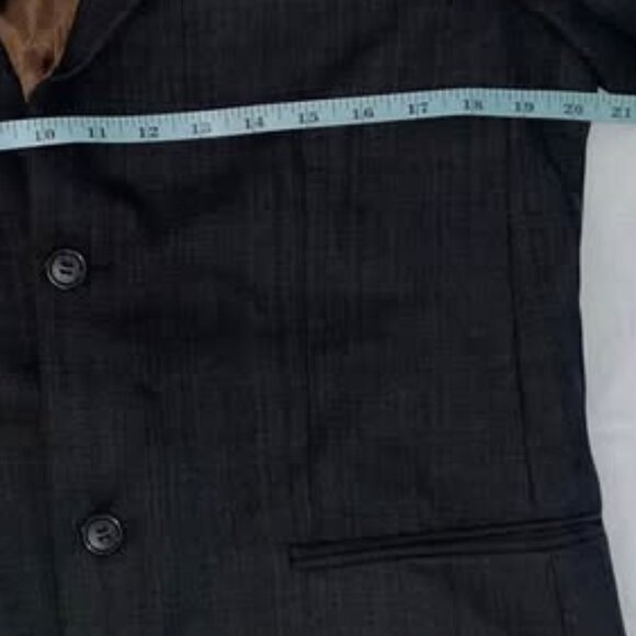 Caravelli Italy Black Suit Coat - Picture 9 of 12